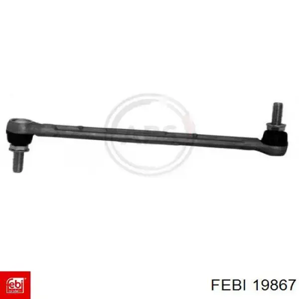 Стійка стабілізатора, переднього, ліва Febi 19867 ціна, від 12.64 USD