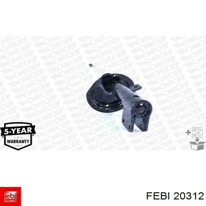 Амортизатор задній 0501318954 ZF Parts
