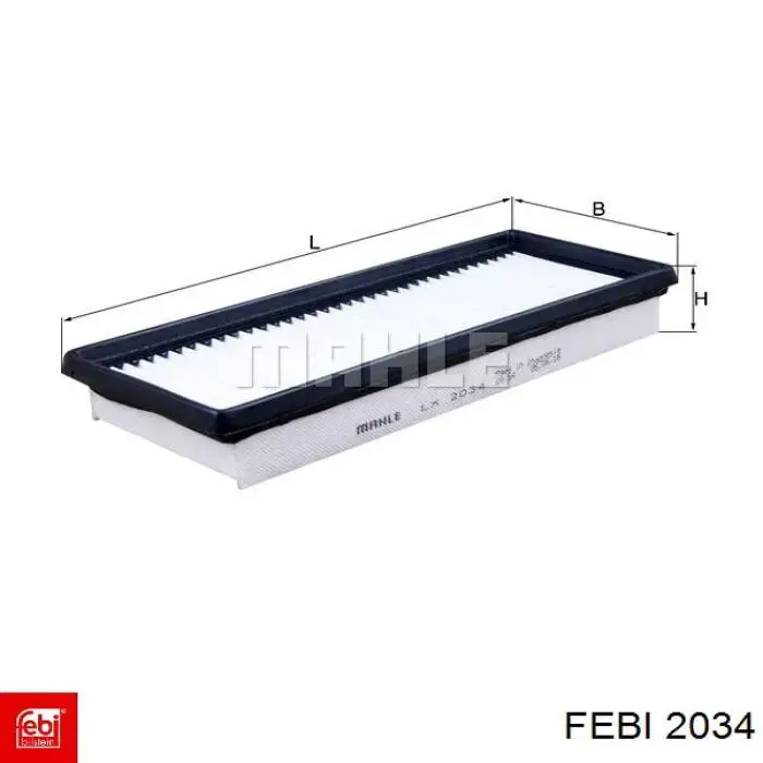 2034 Febi Задня подушка двигуна