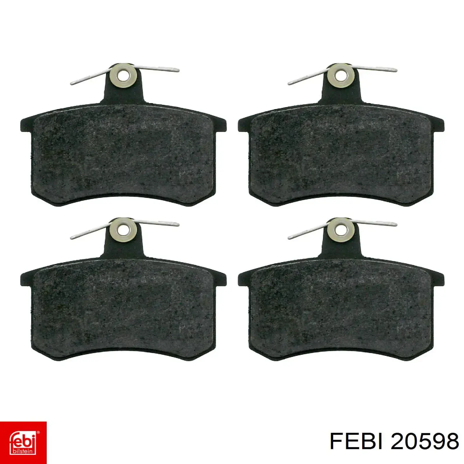 Амортизатор задній, лівий Febi 20598 ціна, від 49.49 USD