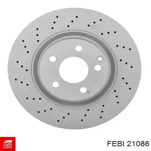 21086 Febi Гальмо дискове переднє