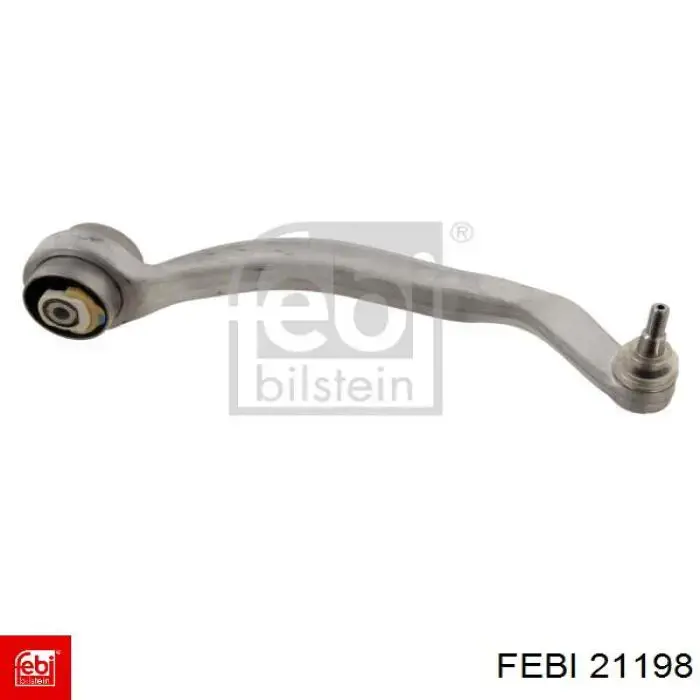 Важіль передньої підвіски нижній, правий Febi 21198 ціна, від 49.68 USD
