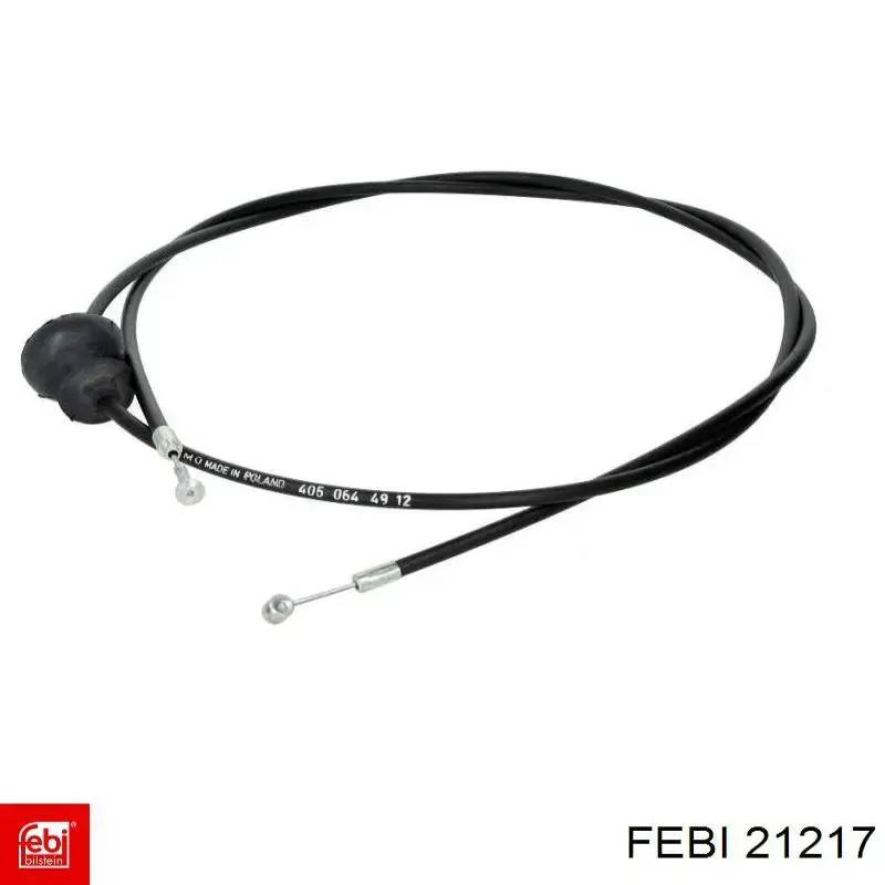 21217 Febi Трос замка капота