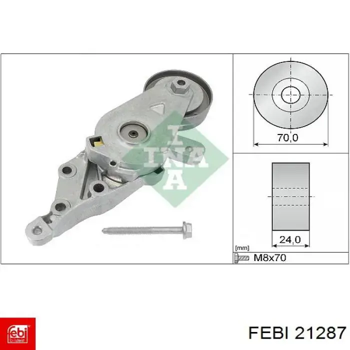 Ремкомплект помпи води A3522004504 Mercedes
