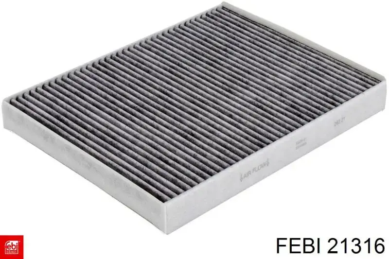 Фільтр повітряний обігрівача Febi 21316 ціна, від 5.07 USD