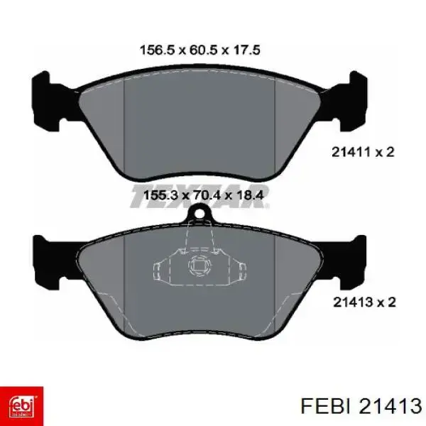 Водяний насос Febi 21413