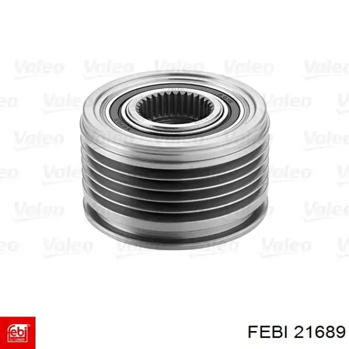 Шків генератора 21689 Febi
