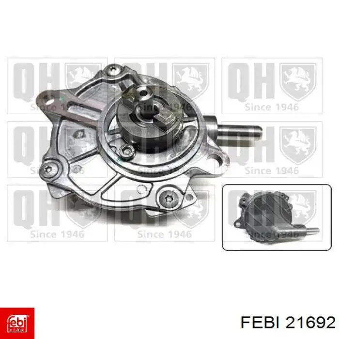 Насос вакуумний Febi 21692 ціна, від 19.00 USD