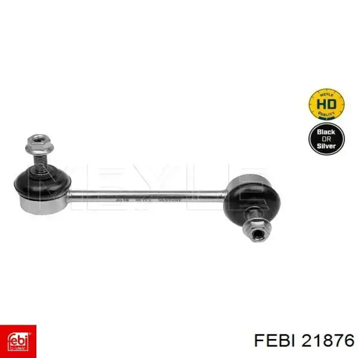 Стійка стабілізатора, переднього, права Febi 21876 ціна, від 10.11 USD