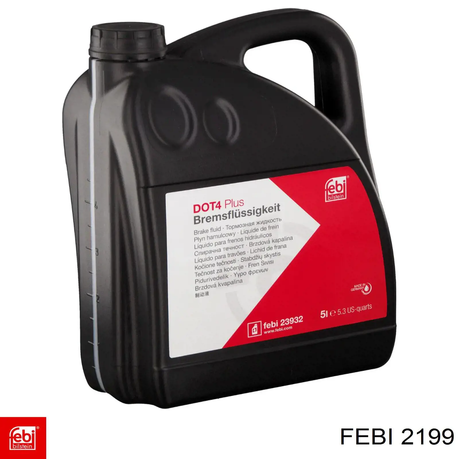 Ремкомплект гальмівних колодок 02199 Febi