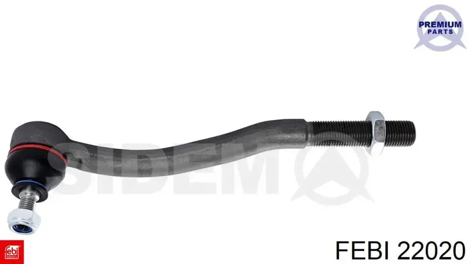 Наконечник рульовий Febi 22020 ціна, від 13.12 USD