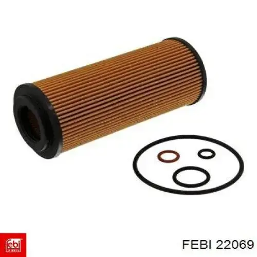 Купити 22069 Febi Фільтр салону вугільний