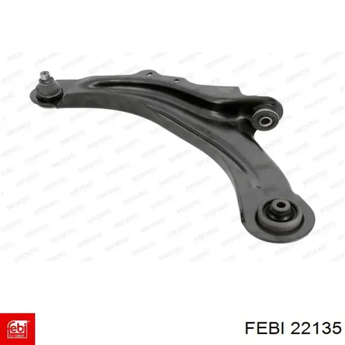 Важіль передній лівий Febi 22135 ціна, від 34.04 USD