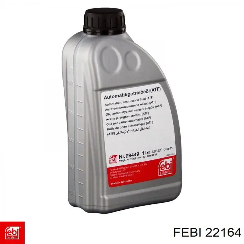 Помпа охолодження Febi 22164 ціна, від 74.63 USD