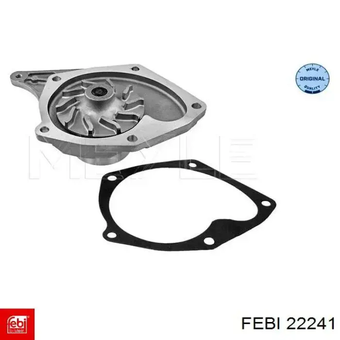 Помпа охолодження Febi 22241 ціна, від 25.67 USD