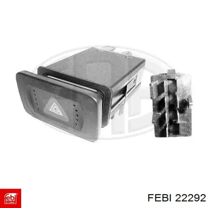 Кнопка аварійки 22292 Febi