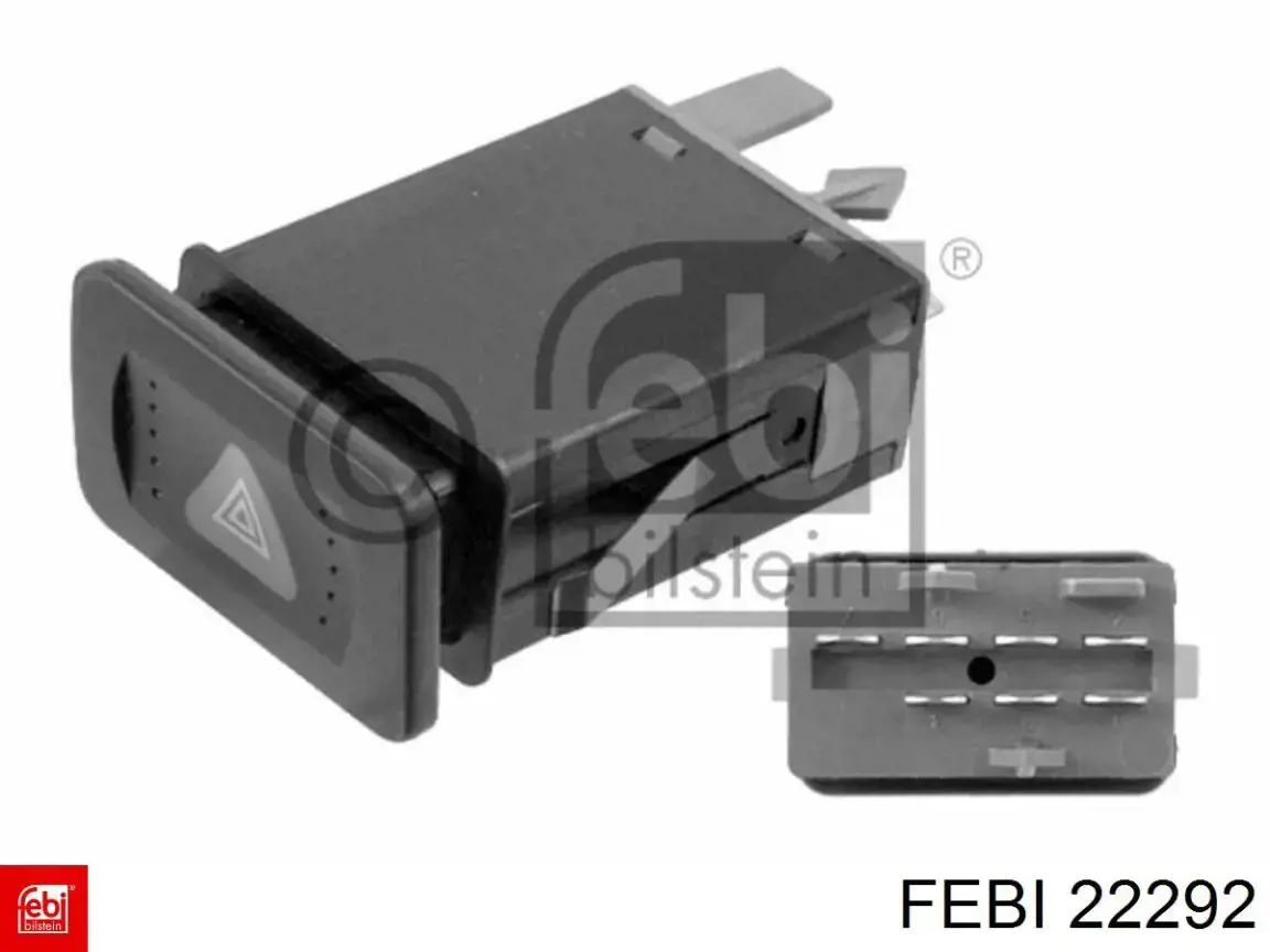 Кнопка включення аварійної сигналізації Febi 22292 ціна, від 12.46 USD
