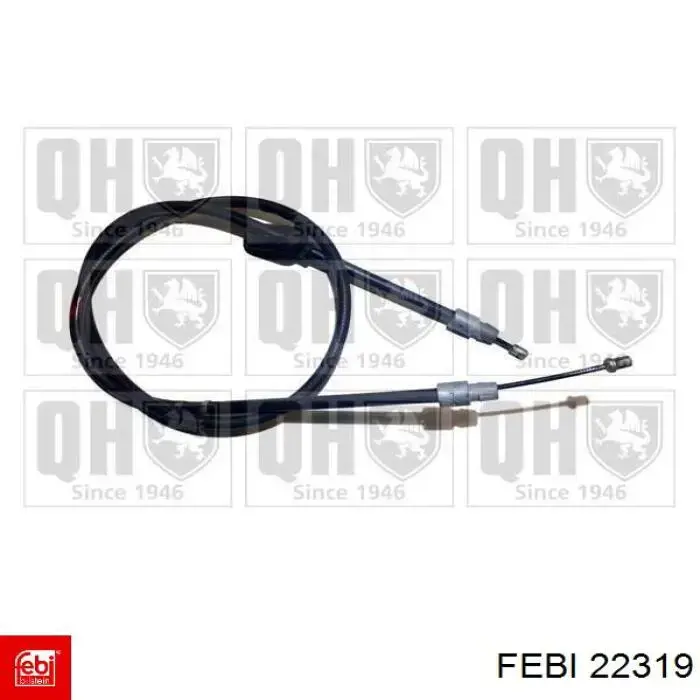 Купити A2114200585 Mercedes Трос ручного гальма передній