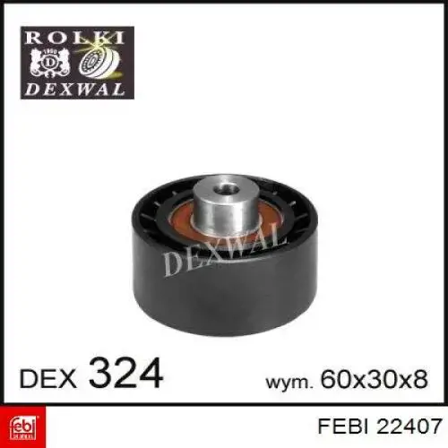 Купити 22407 Febi Ролик паразитний ГРМ