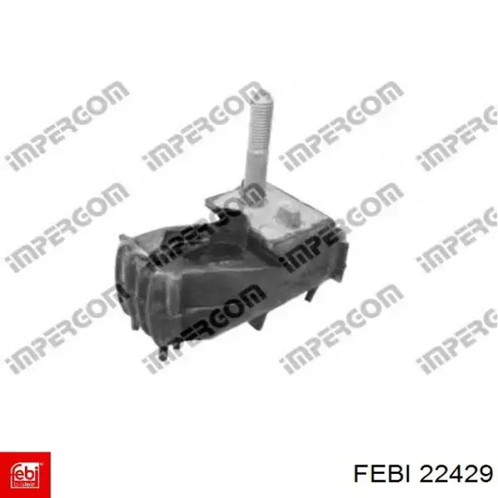 Подушка трансмісії (опора коробки передач) Febi 22429 ціна, від 17.13 USD