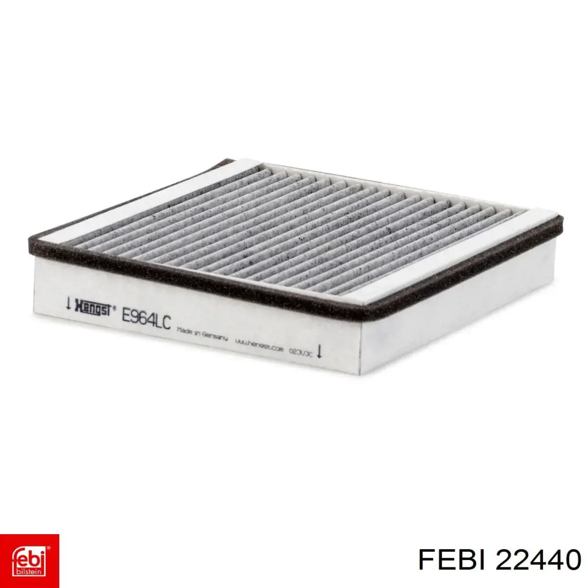 Купити 22440 Febi Фільтр салону вугільний