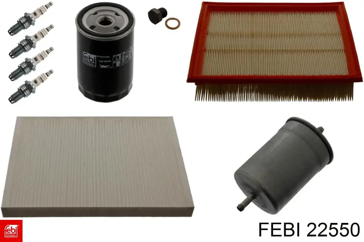 Фільтр масляний Febi 22550