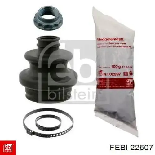 Пильник зовнішньої гранати, задньої півосі Febi 22607 ціна, від 5.44 USD