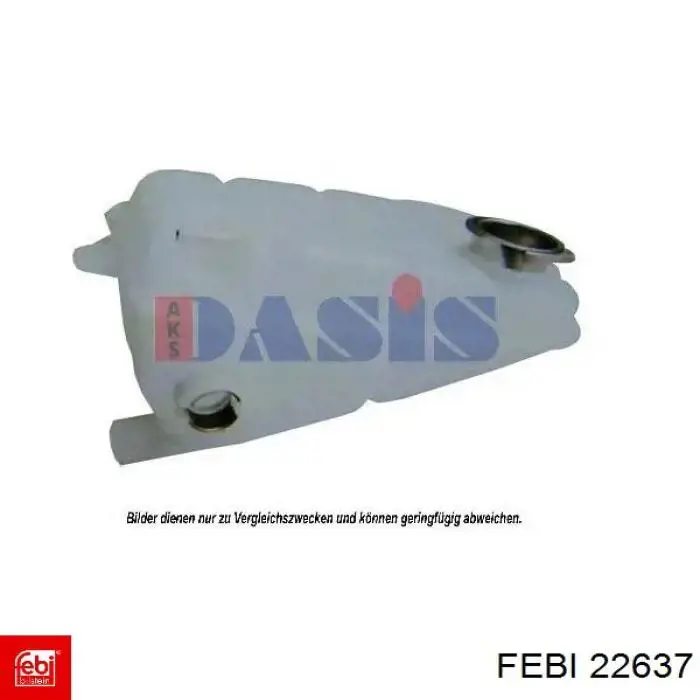 Розширювальний бачок охолодження на Mercedes S  W126