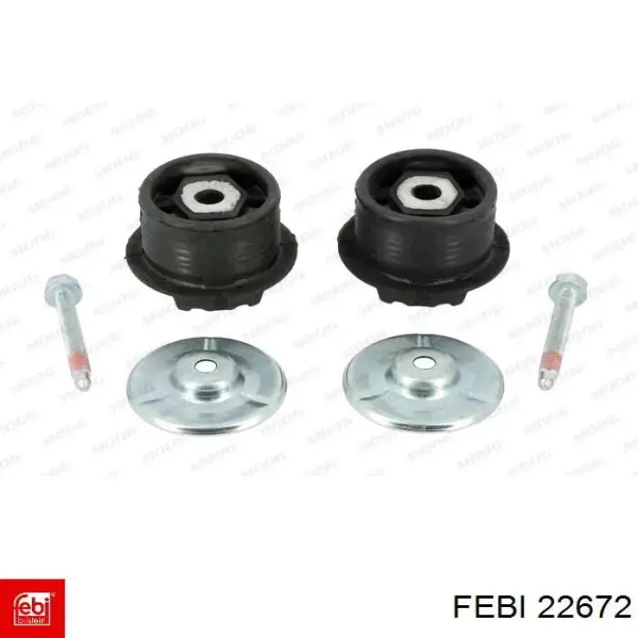 Сайлентблок задньої балки/підрамника Febi 22672 ціна, від 76.05 USD