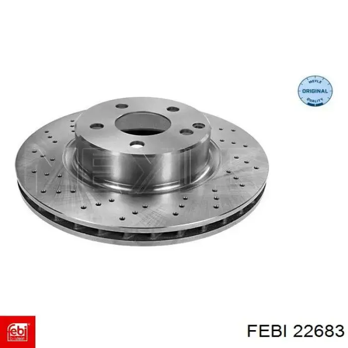 Купити 22683 Febi Ротор гальмівний