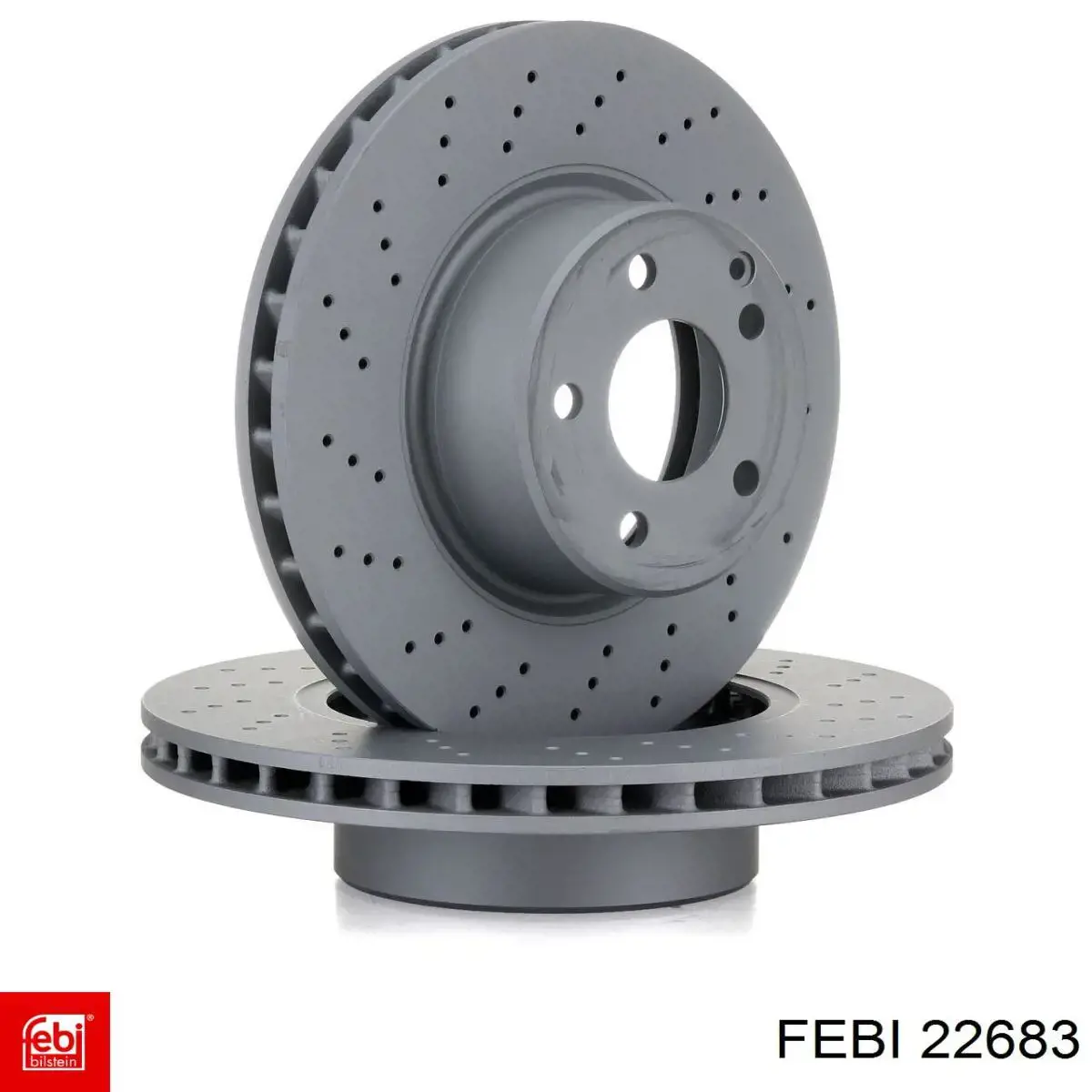 Диск гальмівний передній Febi 22683
