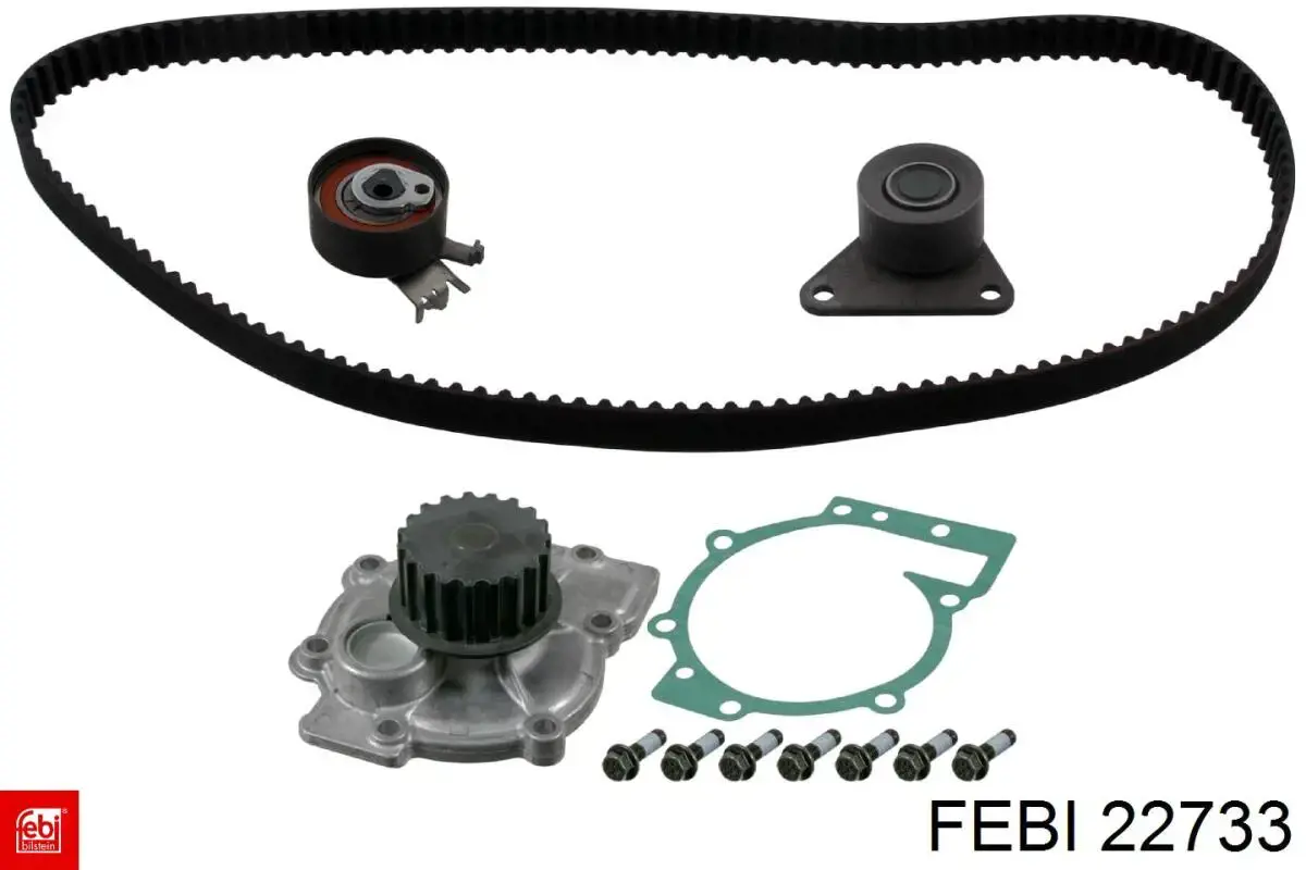 Комплект ГРМ Febi 22733 ціна, від 81.38 USD