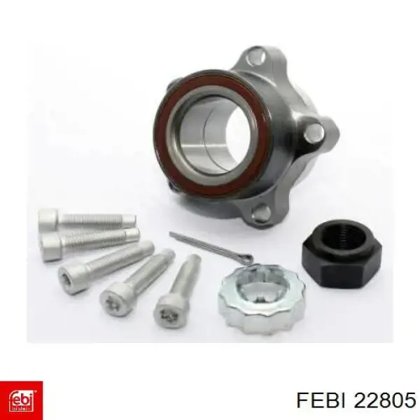 Підшипник ступиці 22805 Febi