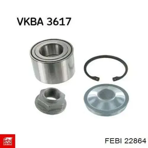 Купити 22864 Febi Диск заднього гальма