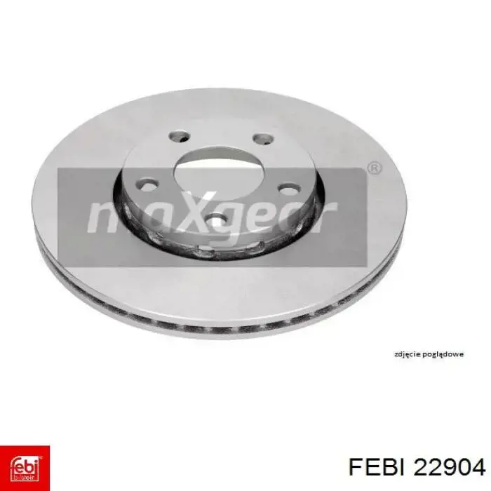 Гальмівні диски передні 22904 Febi