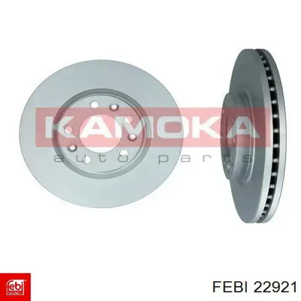 Диск переднього гальма Febi 22921 ціна, від 39.29 USD