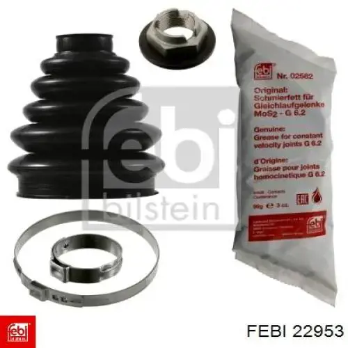 Гайка маточини передньої Febi 22953 ціна, від 6.22 USD
