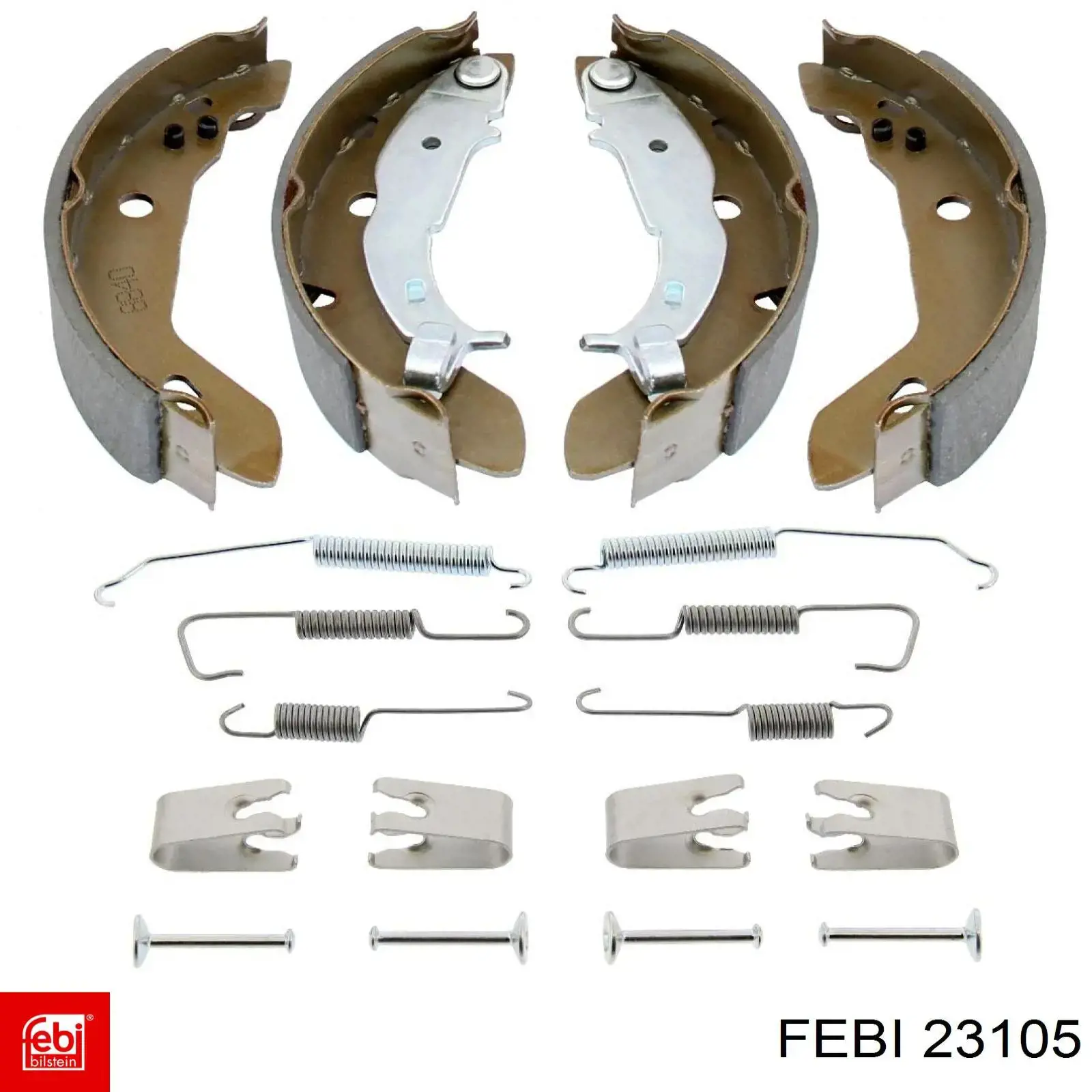 Колодки гальмові задні, барабанні Febi 23105 ціна, від 19.75 USD