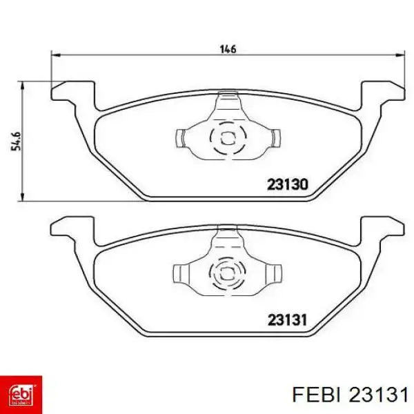 Поперечна тяга задньої підвіски Febi 23131