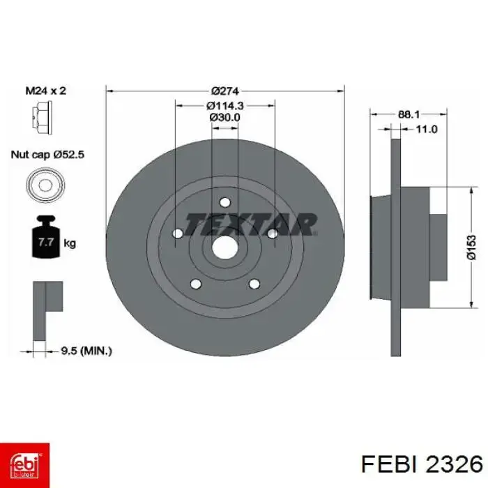 Ковпаки на диски Mega 0702030001 ціна, від 40.81 USD
