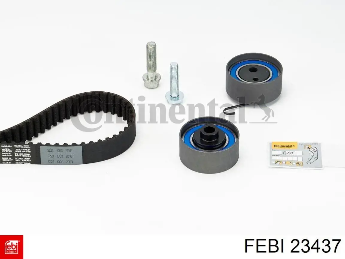 Комплект ГРМ Febi 23437 ціна, від 73.19 USD