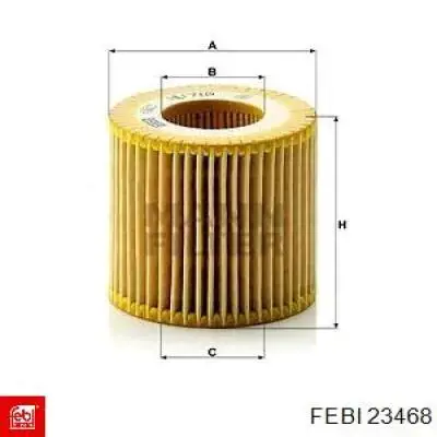 Масляний фільтр 23468 Febi