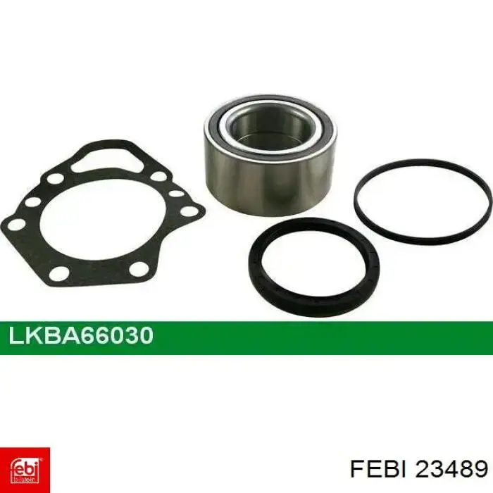 Підшипник маточини задньої Febi 23489 ціна, від 41.38 USD