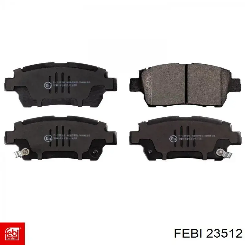 Подушка кріплення глушника Febi 23512 ціна, від 1.42 USD