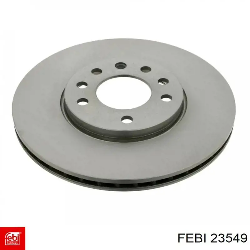 Диск переднього гальма Febi 23549 ціна, від 41.82 USD