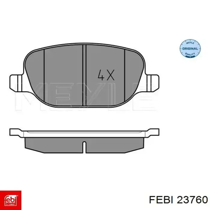 Рукоятка важеля КПП Febi 23760 ціна, від 31.35 USD
