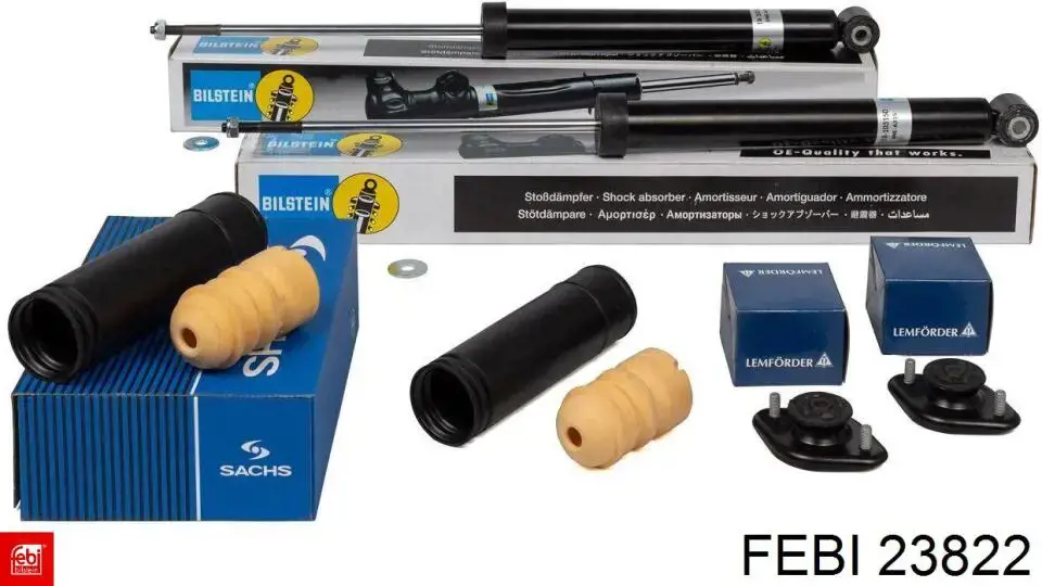Датчик АБС (ABS) передній, правий 23822 Febi