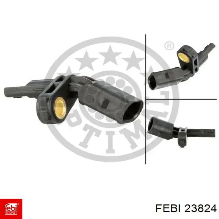 Купити 23824 Febi Датчик АБС (ABS) передній, лівий