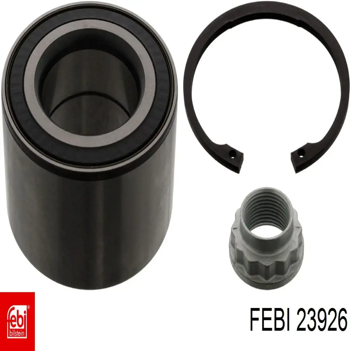 Комплект підшипник маточини передньої Febi 23926 ціна, від 31.35 USD