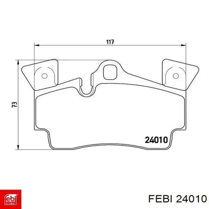 Прокладка клапанної кришки двигуна Febi 24010 ціна, від 22.18 USD